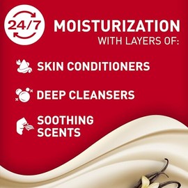 Old Spice Gel De Baño Gentleman'S Super Hydration Para Hombres, Humectación Renovadora Las, Suave Para La Piel, Aroma A Vainilla Y Manteca De Karité, 20 Fl Oz 20 Onzas Líquidas (Paquete De