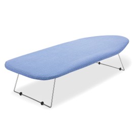 Whitmor Tabletop Ironing Board - Scorch Resistant Cover - Blue