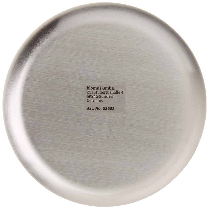 blomus -BASIC- Snackschale S aus mattiertem Edelstahl, Servierschale Dip-Schale, Deko-Schüssel