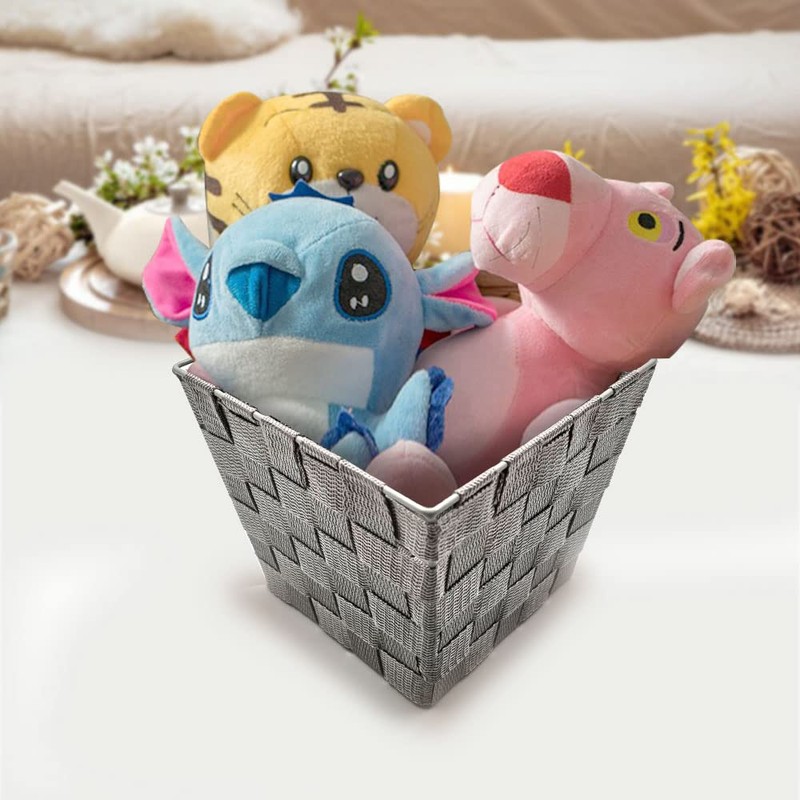 Square Woven Basket – 4.5L - STYLISH STORAGE SOLUTION FOR