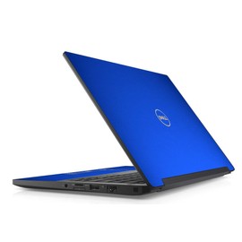LidStyles Vinyl Protection Skin Kit Decal Sticker Compatible with Dell Latitude 13 7390 (Chrome Blue)