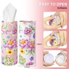 Car Tissue Holder Cylinder - 4 Packs Car Tissue Box