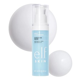 e.l.f. SKIN Hydrating Serum, Soothes & Protects Skin, Infused With Jojoba, Aloe, Vitamin E, Grape & Shea Butter, Vegan & Cruelty-Free, 1.01 Oz