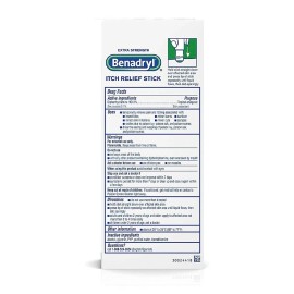 Benadryl Extra Strength Itch Relief Stick - 0.47 fl oz