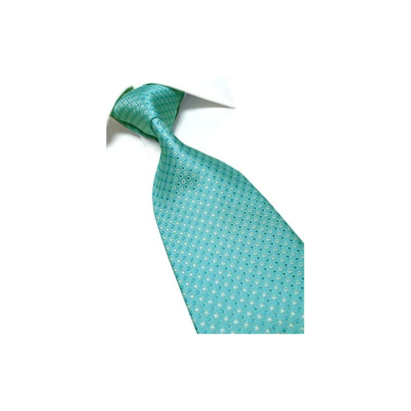 Towergem Men's Necktie Woven Jacquard XL Necktie, 63.0 inches (160