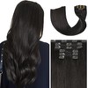 Ukira Extensiones De Cabello Humano Con Clip De Color Marrón