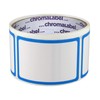 ChromaLabel 2 x 3 Inch Rectangular Dry Erase Labels, Easy