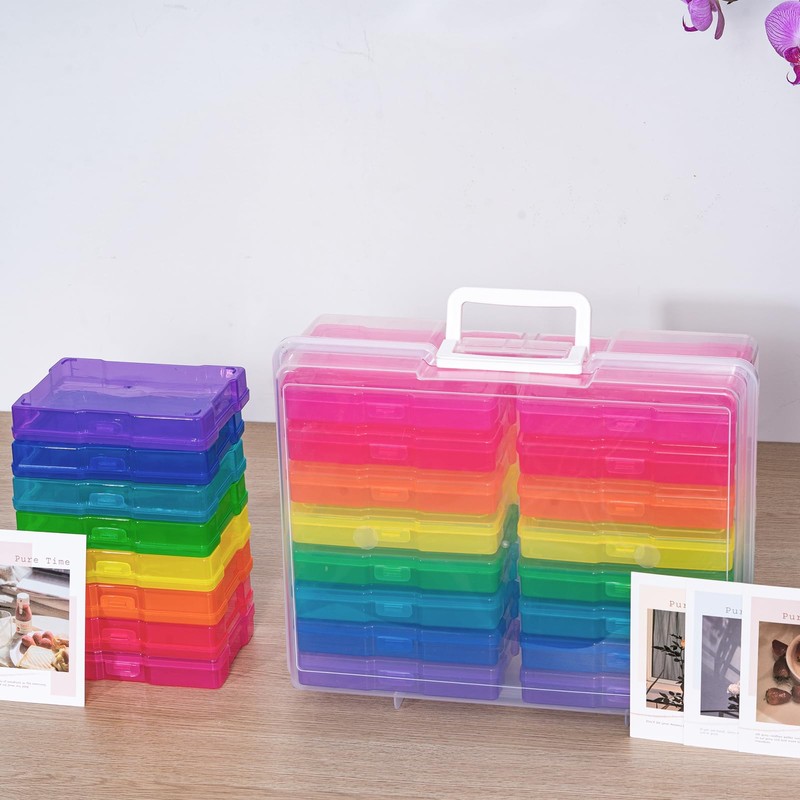 novelinks Transparent 4" x 6" Photo Cases and Clear Craft
