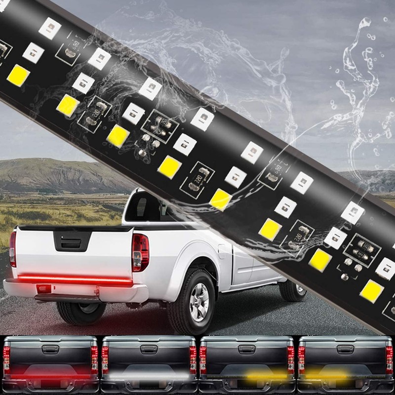 60in LED Tailgate Lamp Bar Running Light 3 Row Chips