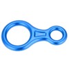 35KN Figure 8 Word Rope Descender Rappel Ring Rock Climbing