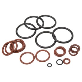 Cooling System O Ring Kit, 20Pcs Coolant Hose O Ring Seal Gasket for E46 M52 M54 320i 323i 325i 328i 11537802638, 11537545278, 11517514942