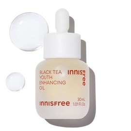 Innisfree New Black Tea Youth Enhancing Oil, 30ml, 1 piece / 이니스프리 New 블랙티 유스 인핸싱 오일, 30ml, 1개