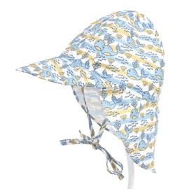 FedMois Baby Toddler Sun Hat Summer Hat Adjustable UV Protection, Whale