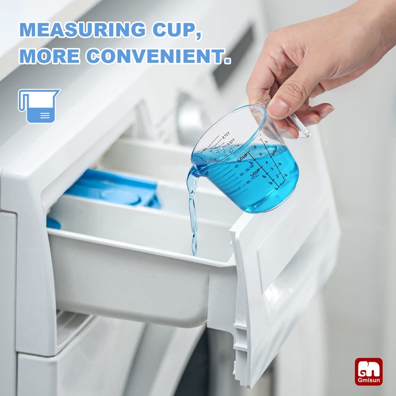 GMISUN Laundry Detergent Dispenser, 2 Pack Liquid Laundry Soap Dispenser,