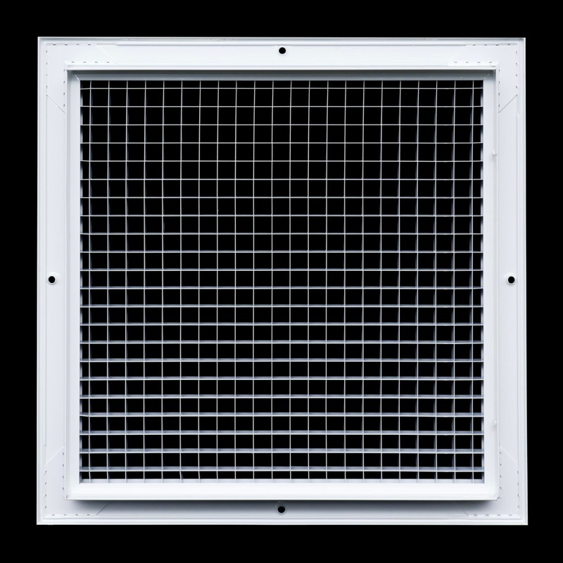 Fits 12x12 Duct Opening | Aluminum Eggcrate Return Air Grille