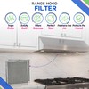 Stove Hood Vent Filter 11.6” x 11.2” BPQTF S99010317 Compatible
