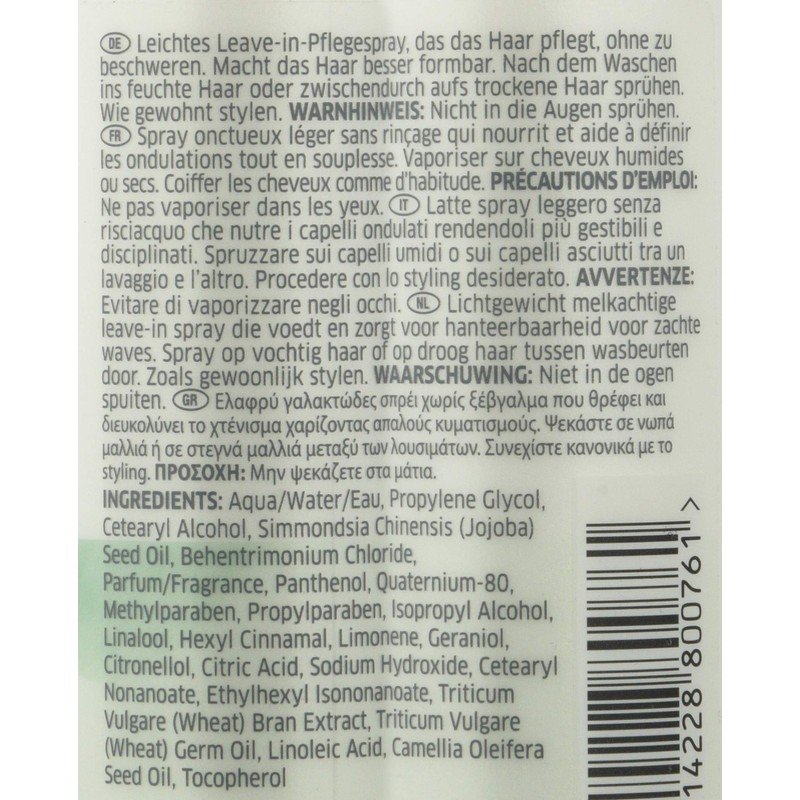 Wella Professionals Nutricurls Milky Waves 150ml