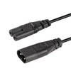 CERRXIAN 16 feet IEC 320 C7 to C8 power cable