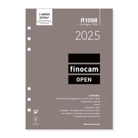 Finocam - Annual Open 2025 1 Day Page January 2025 - December 2025 (12 months) Spanish