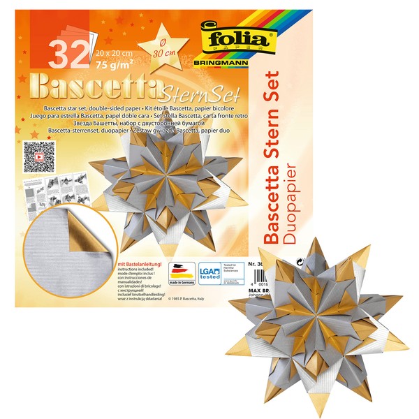 Folia Bascetta Star, Elegance Craft Set - Wildlife Black -
