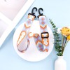 Ski Boot Strap, Adjustable Ski Strap with 360° Swivel Buckle,