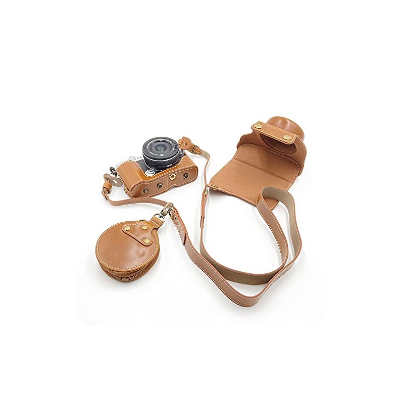SIUTATDSH Camera Case, PU Leather, Suitable for Olympus PEN E-P7