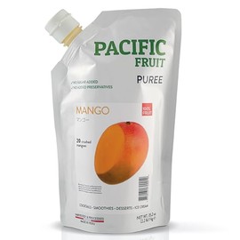 PACIFIC FRUIT - Real Mango puree for cocktails - Mango juice no sugar added – Pure mango – 100% REAL FRUIT!
