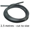 SPARES2GO 3 m Cut to Size Door Seal for Hotpoint