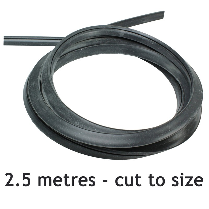 SPARES2GO 3 m Cut to Size Door Seal for Hotpoint