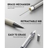 Nicpro 37PCS Art Mechanical Pencil Set, Metal Drafting Pencils 0.5