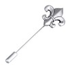 Salutto Lance Suit Lapel Stick Brooch Pin Silver