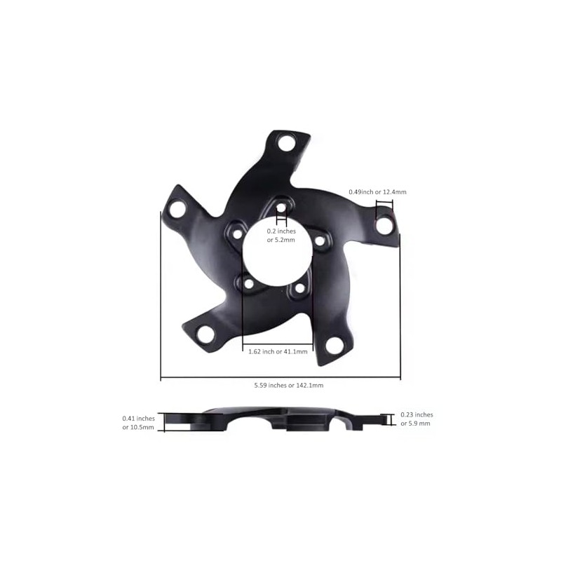 IQ Labs Chainring Spider Adapter for BBSHD 130 BCD Mid