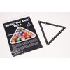 Magic Ball Rack Pro 8 Pool Billiard Triangle Construction Template