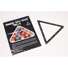 Magic Ball Rack Pro 8 Pool Billiard Triangle Construction Template