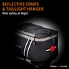 JXFUKAL - Portabicicletas trasero con cubierta de lluvia, 7L/9L/10L/12L impermeable