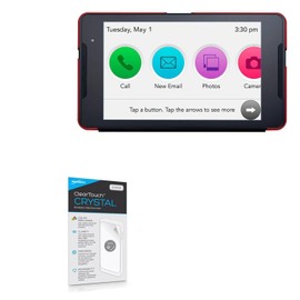 BoxWave Screen Protector Compatible with Grandpad Tablet - ClearTouch Crystal (2-Pack), HD Film Skin - Shields from Scratches