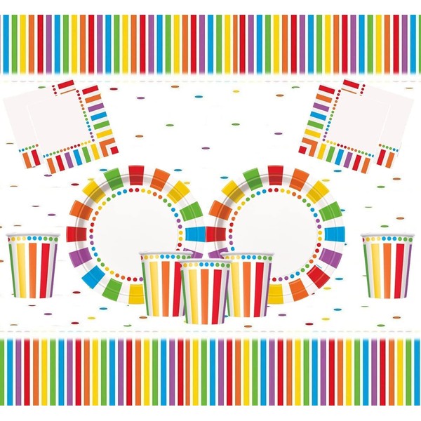 Rainbow Birthday Party Decorations Supplies for kids Birthday Party Rainbow