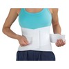 DMI Adjustable Lumbar Support Back Brace with Rigid Steel Stays,