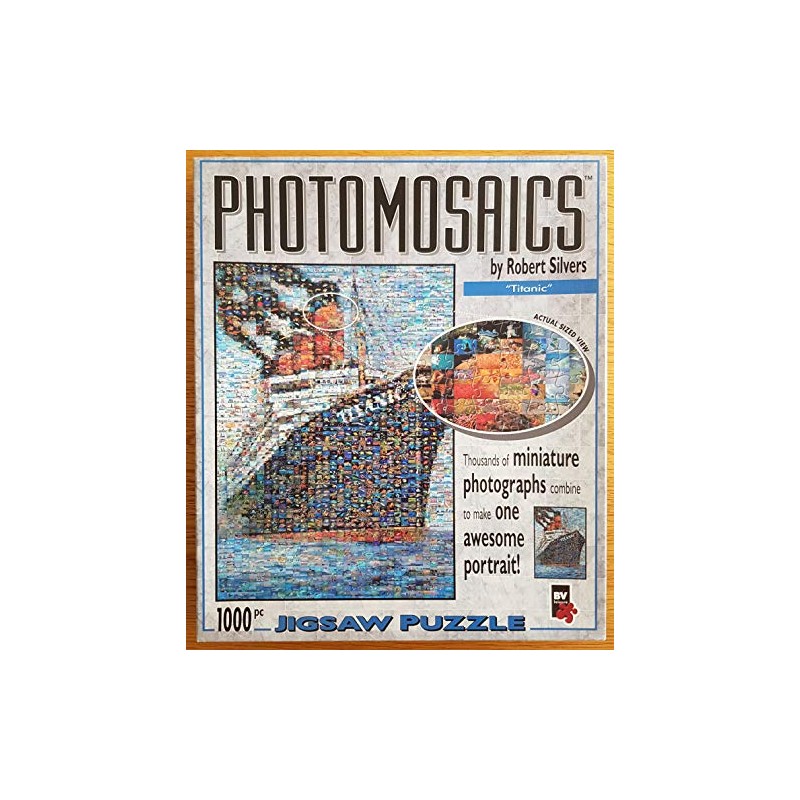 Photomosaics by Robert Silvers - Titanic - 1000 Piece Puzzle