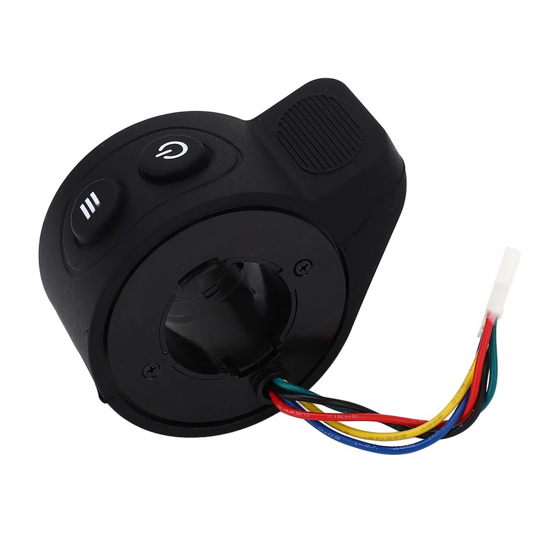 Throttle Accelerator Electric Scooter Finger Throttle Accessories Replacement Part Black