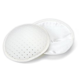 Como Life Smooth Silk Bra Pad (2 Pieces) Bra Pad Chest Pad Silk Round White Just Pinch Hole Puncture Resistant Stuffiness Resistant To Slip Gentle Comfort Easy Breathable Moisture Wicking Moisture