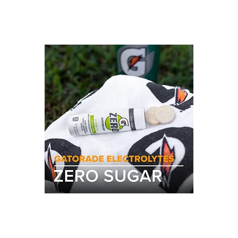 Gatorade Zero Tablets, Lemon-Lime (Pack of 80)