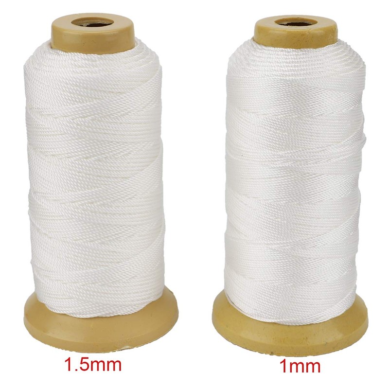 656 Feet Twisted Nylon Line Twine String Cord for Gardening