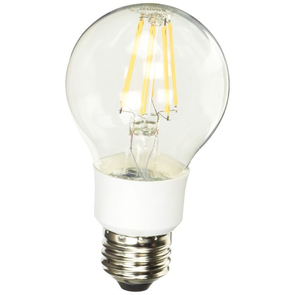 Satco S9845 Medium Light Bulb in White Finish, 4.50 inches, Unknown, Clear
