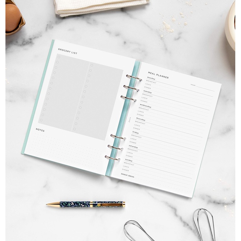 A5 Minimal Meal Planner