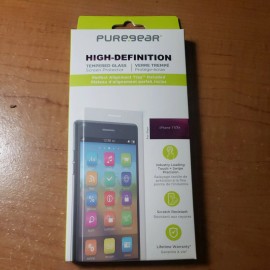 PureGear Pure Gear High Definition Tempered Glass Screen Protector—iPho