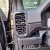 Korlot Carbon Fiber Style Center Console Navigation Panel Dashboard Air