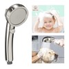 KAIYING Brushed Nickel High Pressure Handheld Shower Head with ON/OFF