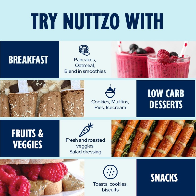 NuttZo Keto Almond Coconut - 7 Nut and Seed Butter,