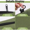 3 Pack Premium Tool Pouches Zipper Bag, 12 in Small